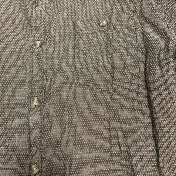 Method | Men’s | Short Sleeved Button Down | Charcoal | M - Picture 3 of 8